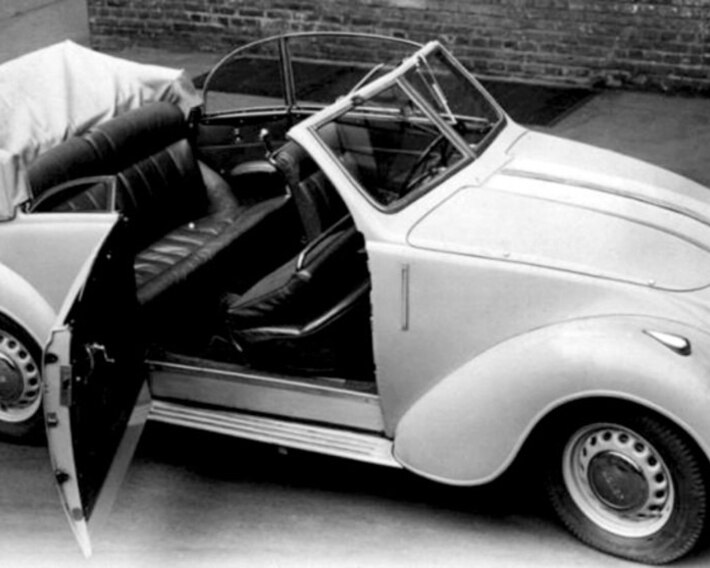 Adler 2.5 Liter rear view