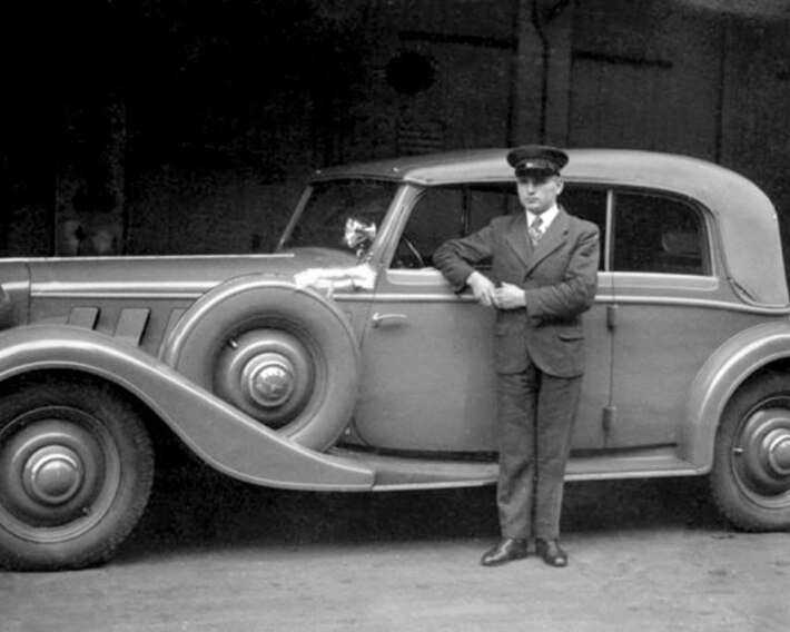 Adler Diplomat front view