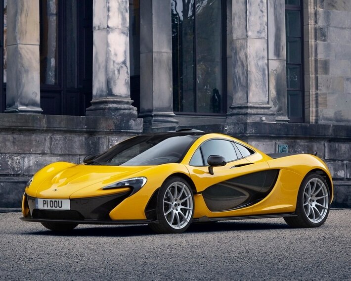 McLaren P1 Volcano Yellow