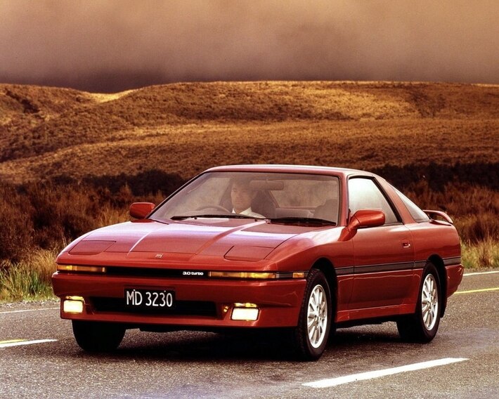 2020 Toyota GR Supra in red