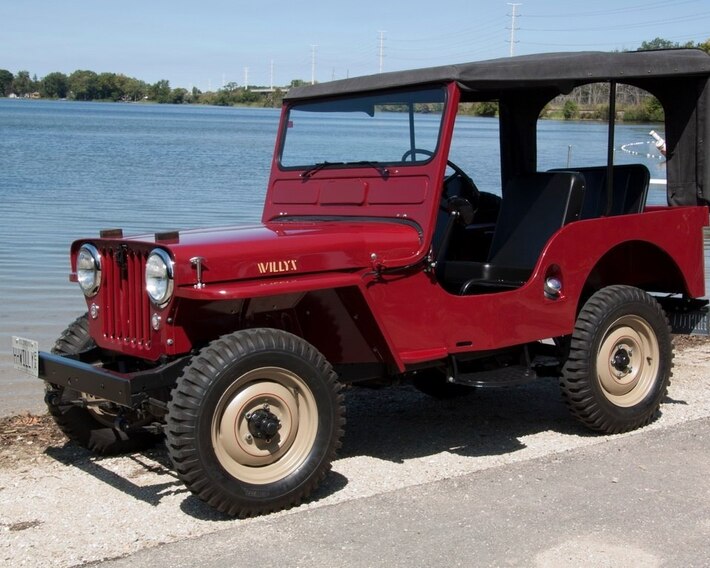 Willys CJ-2A Civilian Jeep