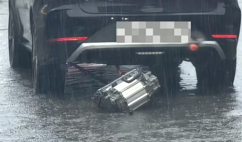 BYD Blames Underbody Collision for Tang Motor Detachment Incident in Shenyang