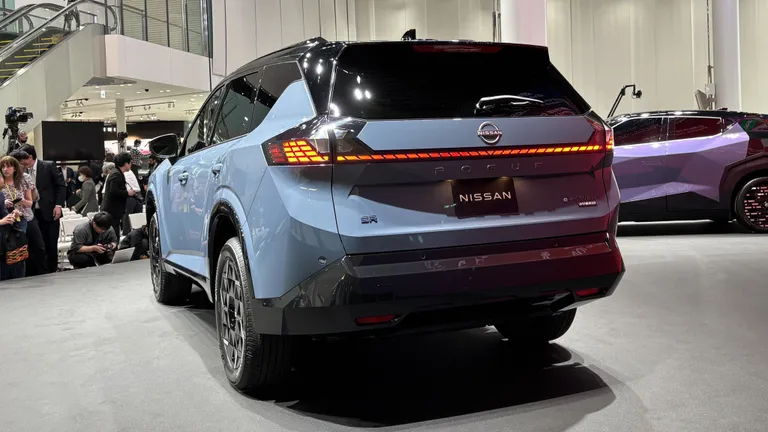 2027 Nissan Rogue Hybrid Rear View