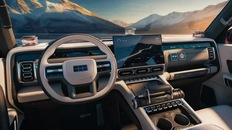 Geely Galaxy Cruiser Interior