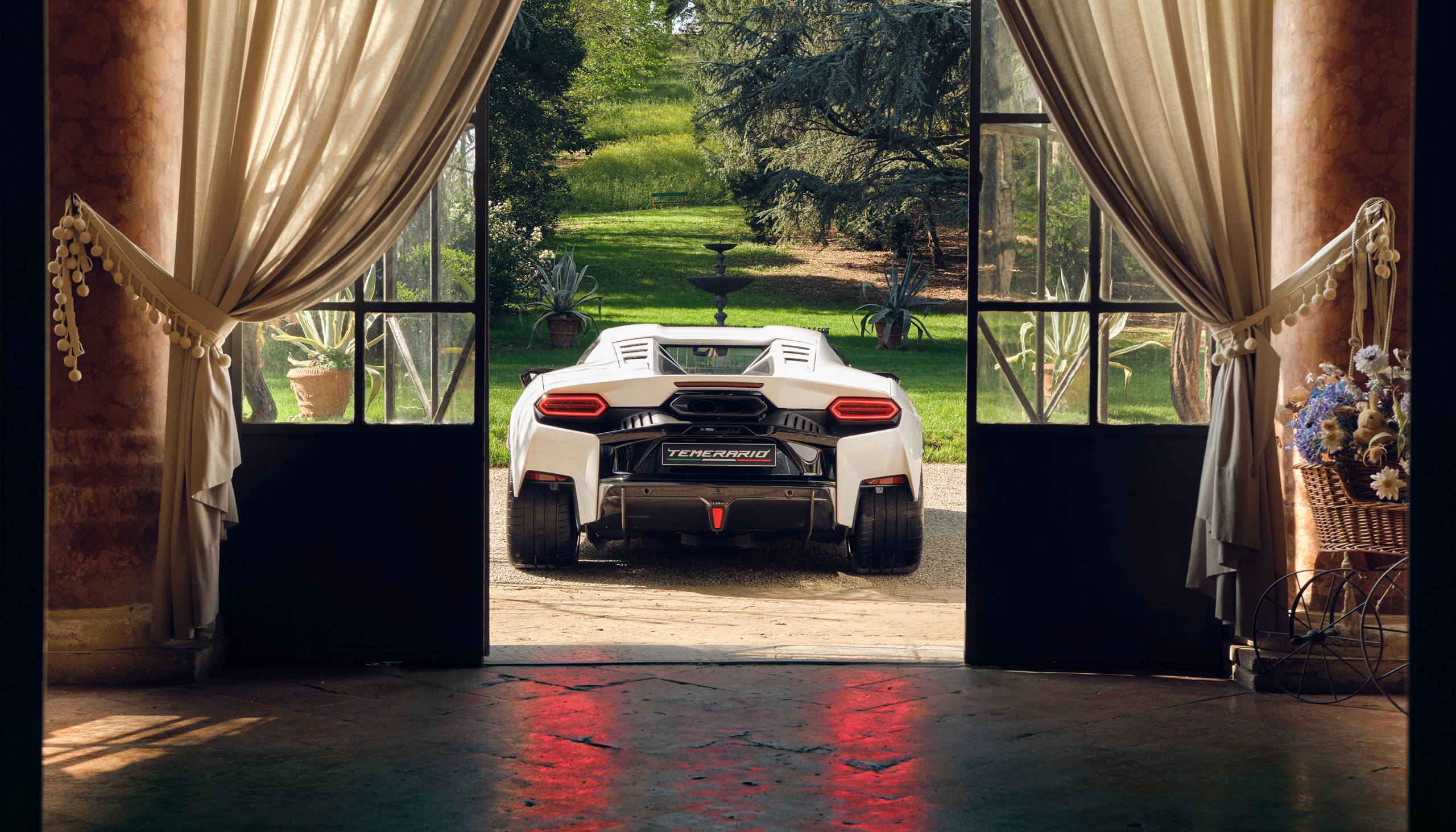 Lamborghini Temerario Rear Action Shot