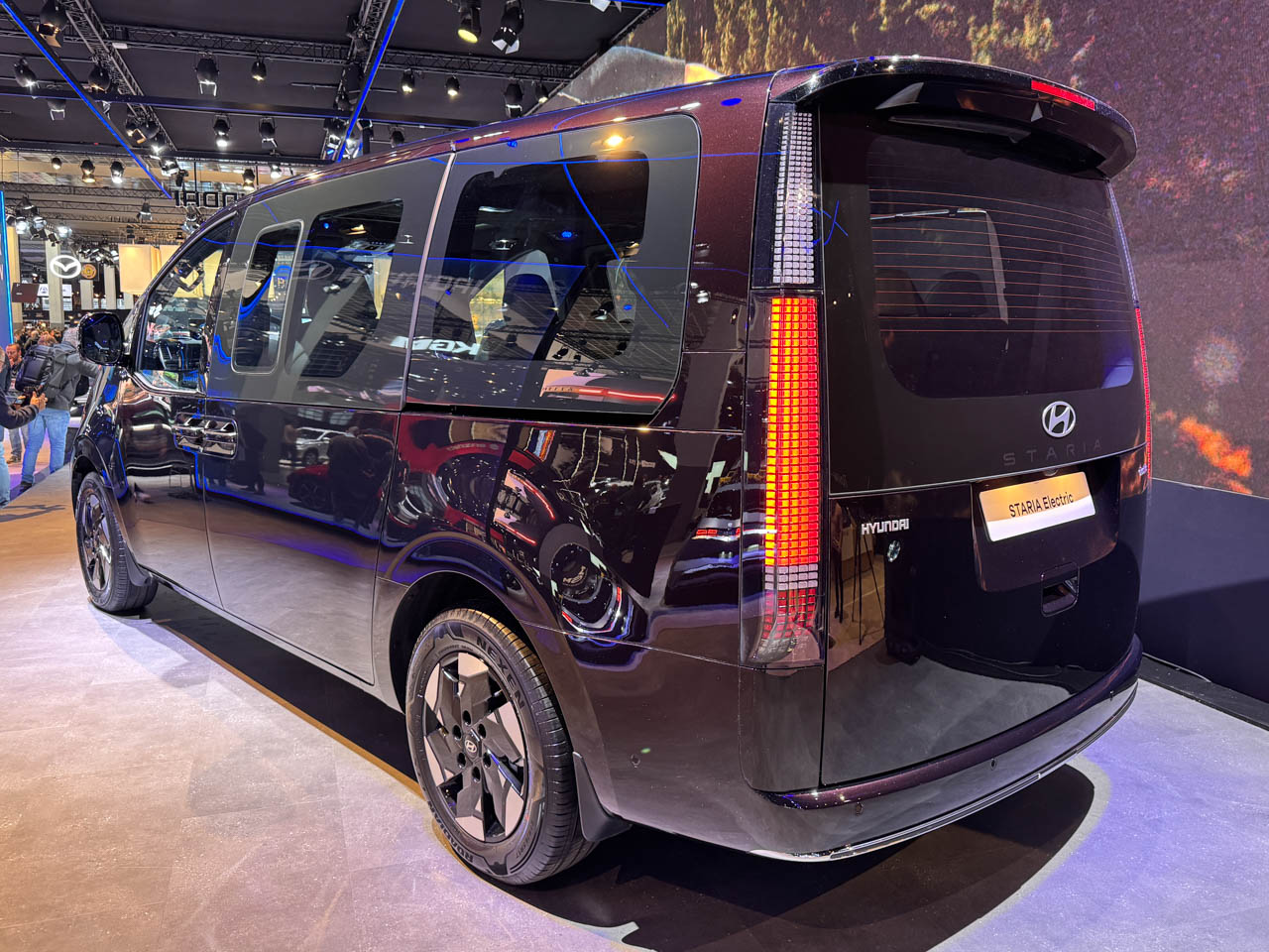 Hyundai Staria Hybrid Rear View 2026