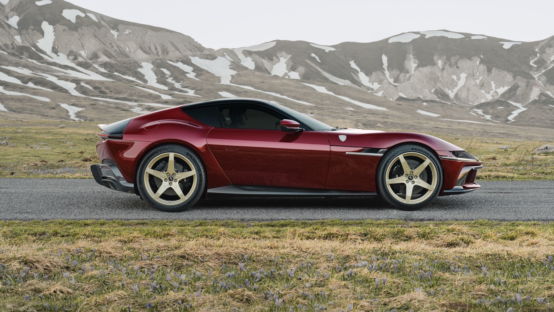 Ferrari 12Cilindri Manuale Side Profile