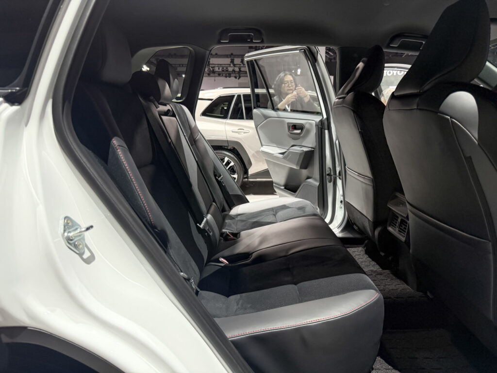 2026 Toyota RAV4 Interior Rear Seats