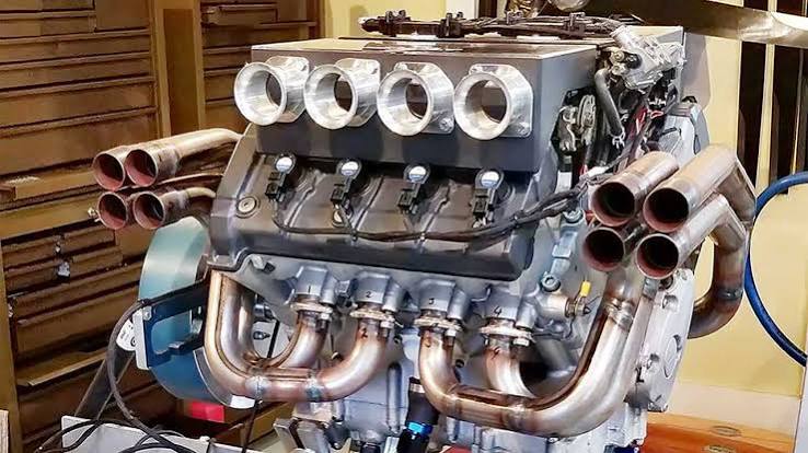 Yamaha hydrogen combustion V8 engine concept 2026