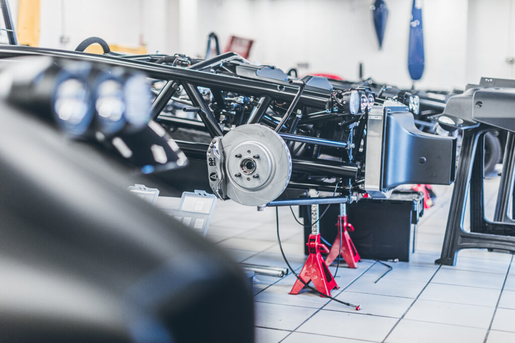 Ariel Atom Exposed Spaceframe Chassis