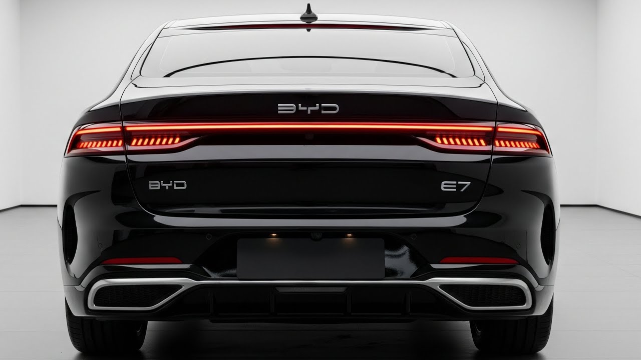 BYD E7 Rear View