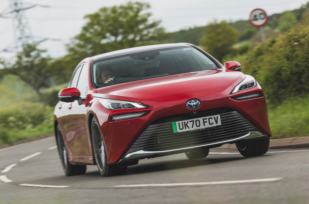 2026 Toyota Mirai on the Road