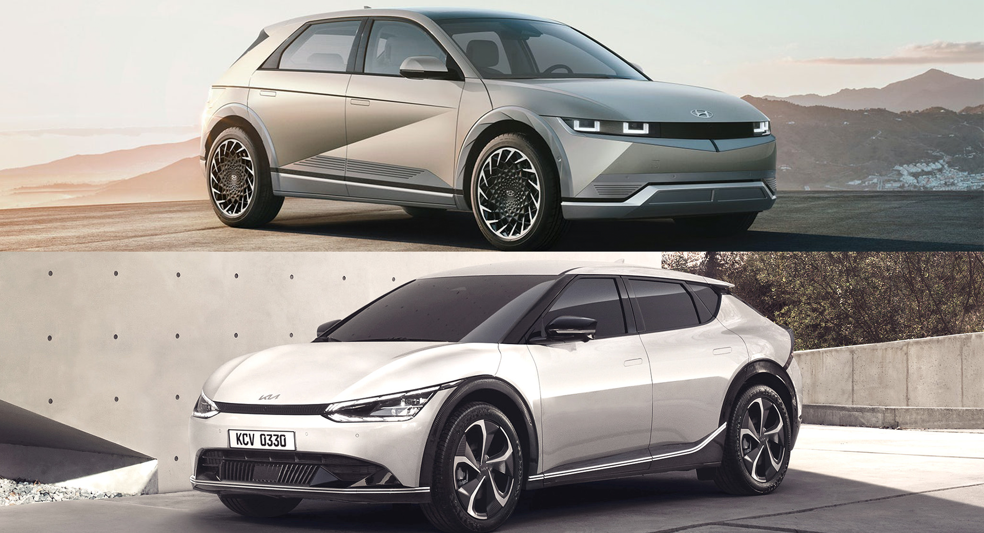 2026 Hyundai Ioniq 5 and Kia EV6 Side by Side