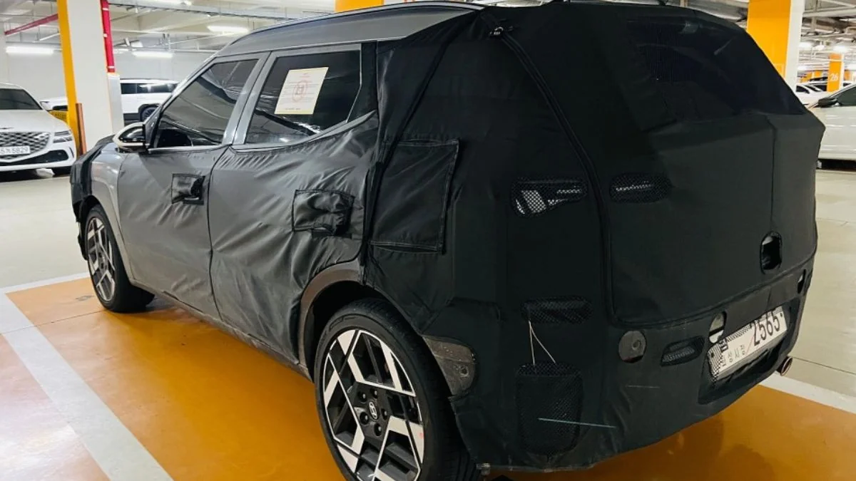 New Hyundai Bayon Rear Design Spy Shot